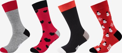 FUN Socks Socks in Grey / Red / Black / White, Item view