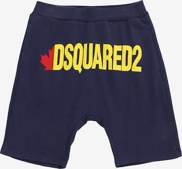 regular Pantaloni di DSQUARED2 in blu: frontale