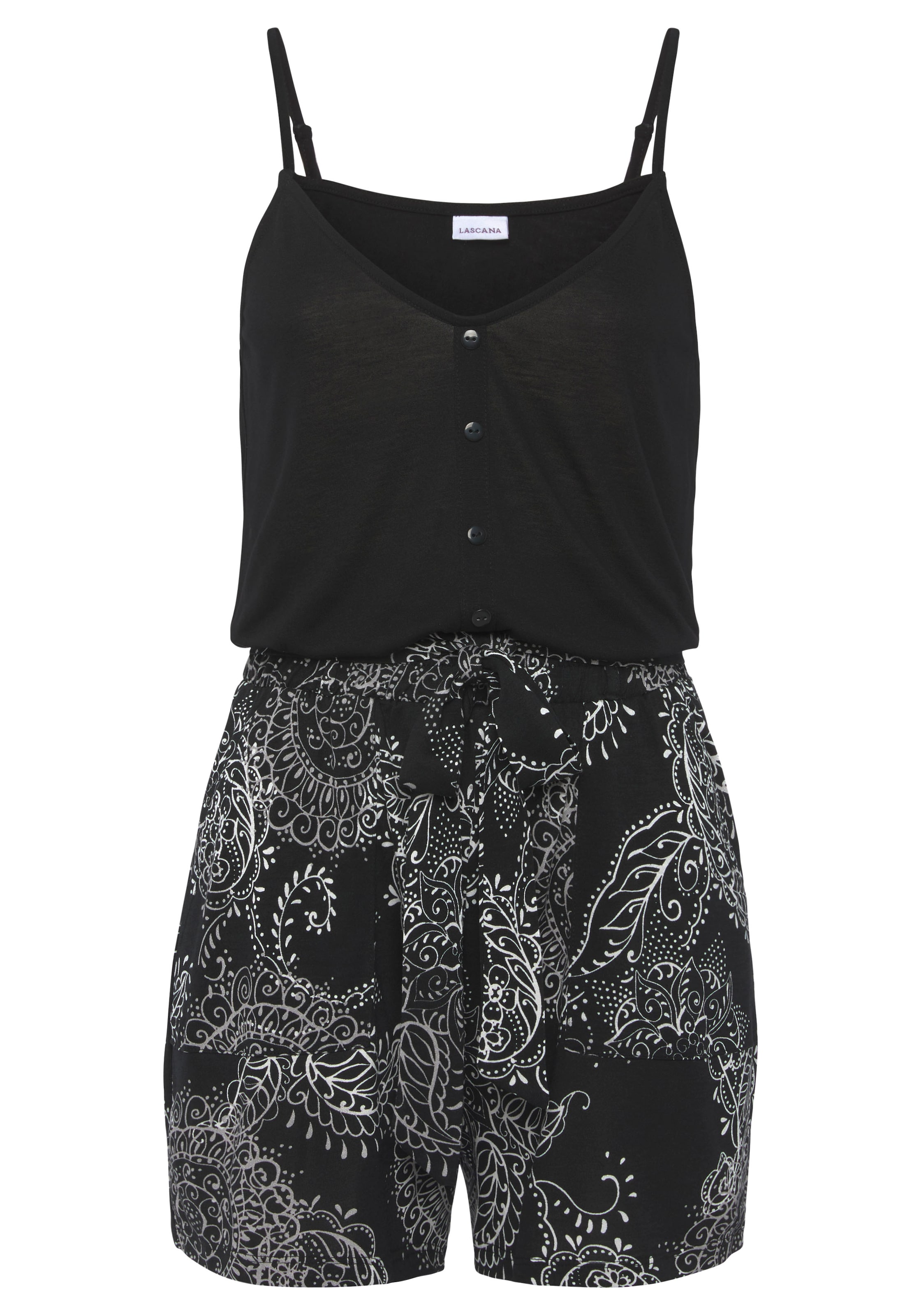 Tenue d'intérieur VIVANCE en noir : devant