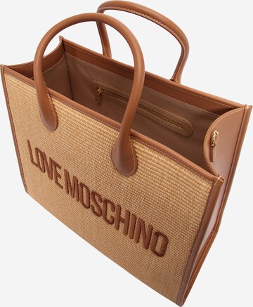 Love Moschino Nákupní taška – béžová