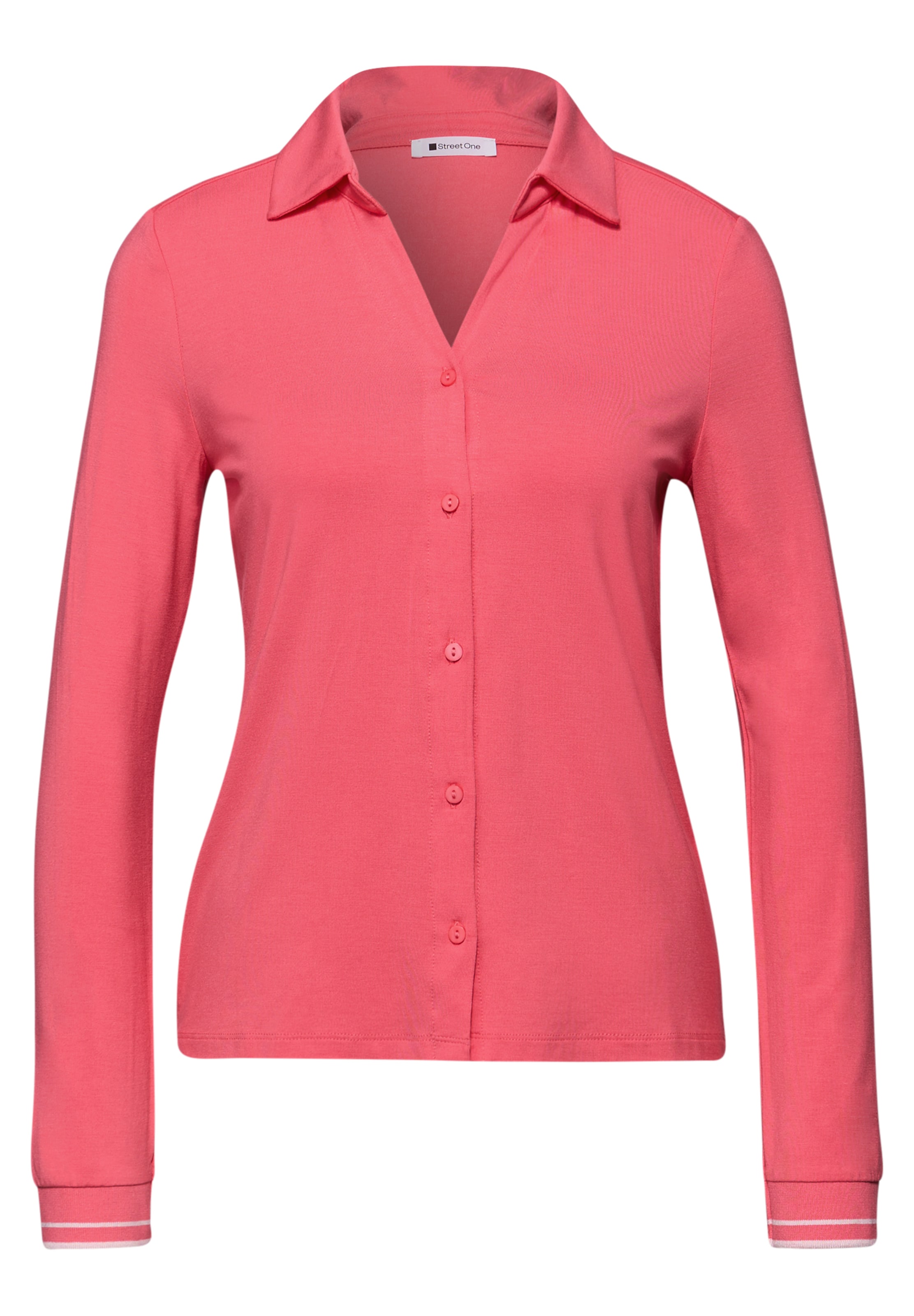 STREET ONE Bluse in Pink: Vorderseite