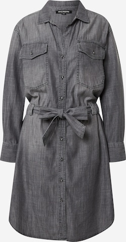 True Religion Skjortklänning i grå: framsida