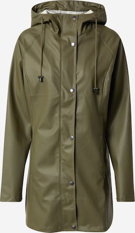 ILSE JACOBSEN Raincoat in Green: front