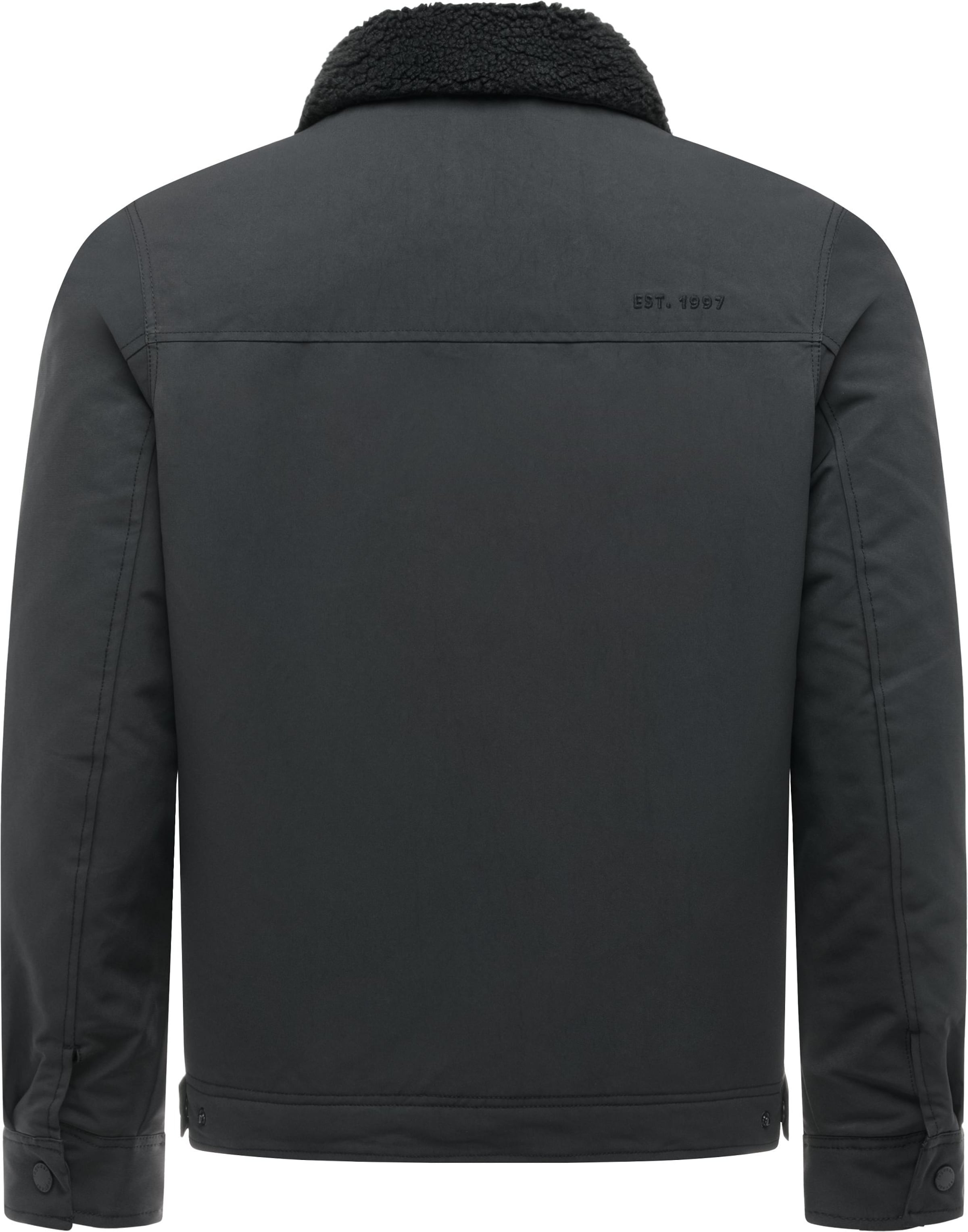 Ragwear Jacke 'Dyphner' in Schwarz