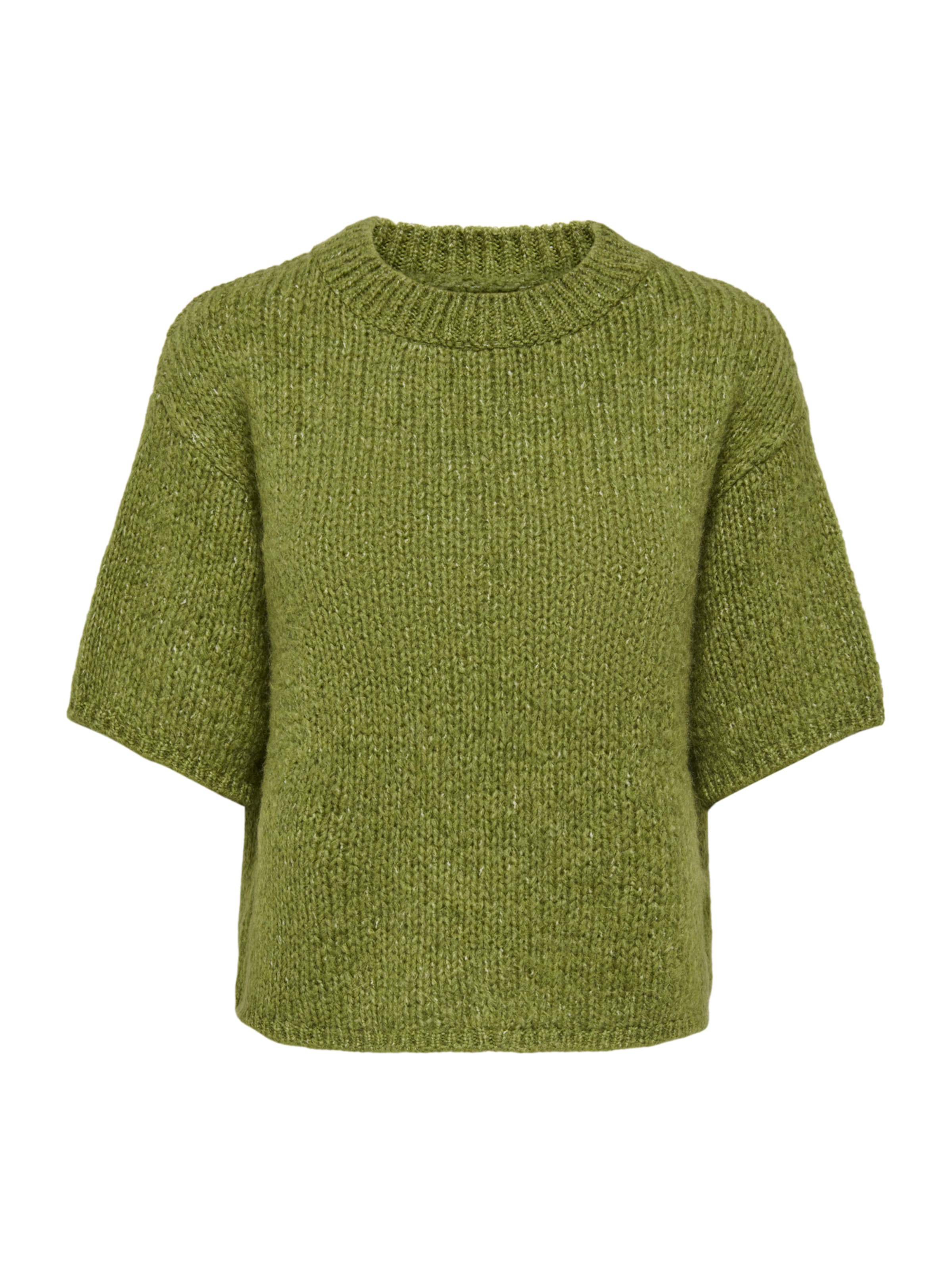 JDY Πουλόβερ 'JDYLINEA' σε πράσινο: μπροστά