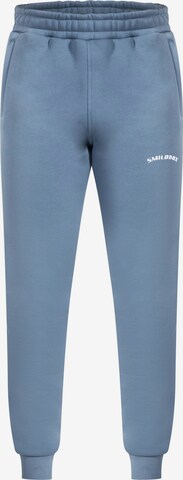Pantalon 'Lenny' Smilodox en bleu : devant