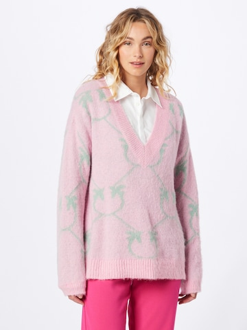 Pullover 'MARISOL' di PINKO in rosa: frontale