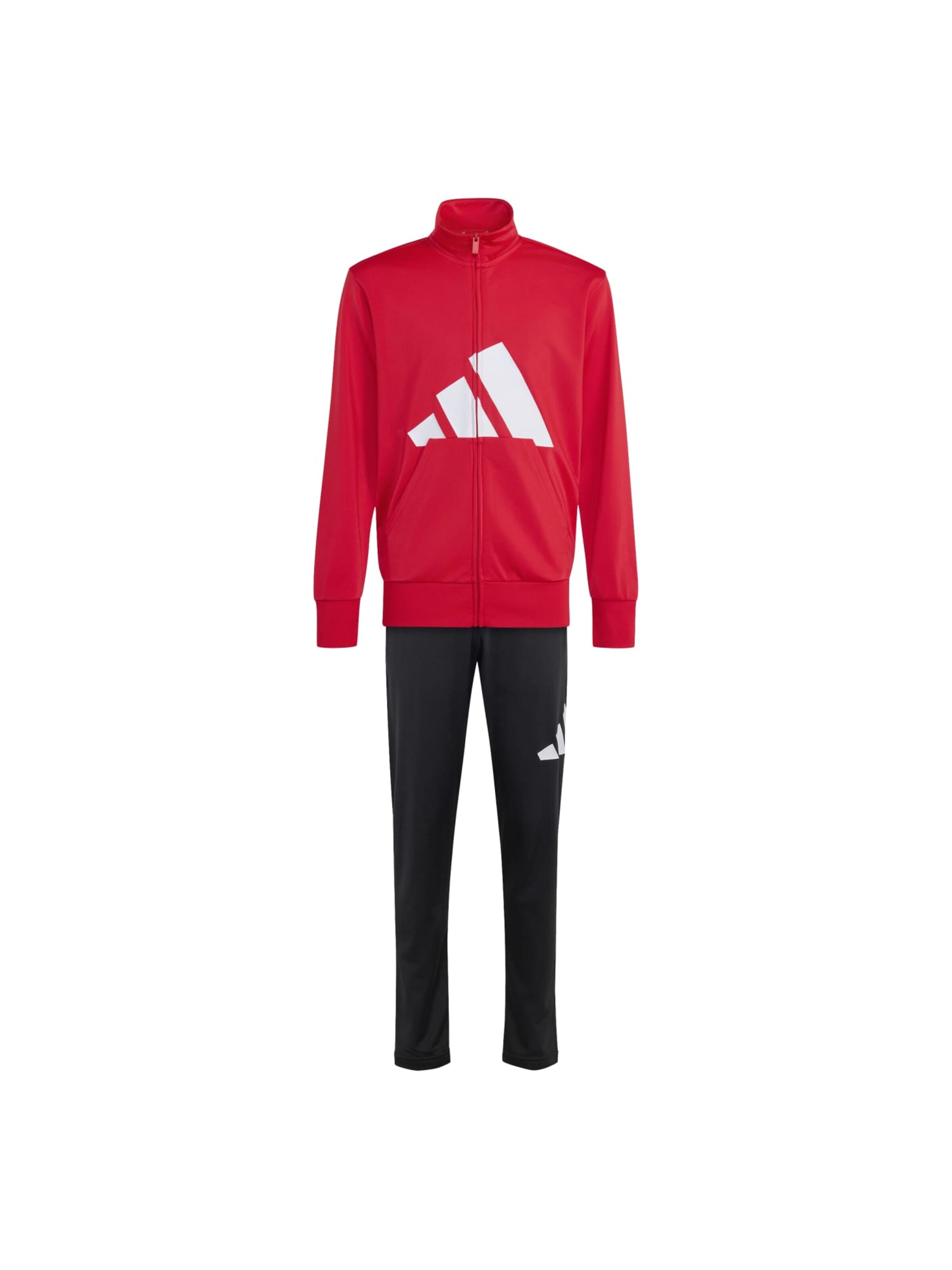 ADIDAS SPORTSWEAR Träningsdräkt 'Essentials' i röd: framsida