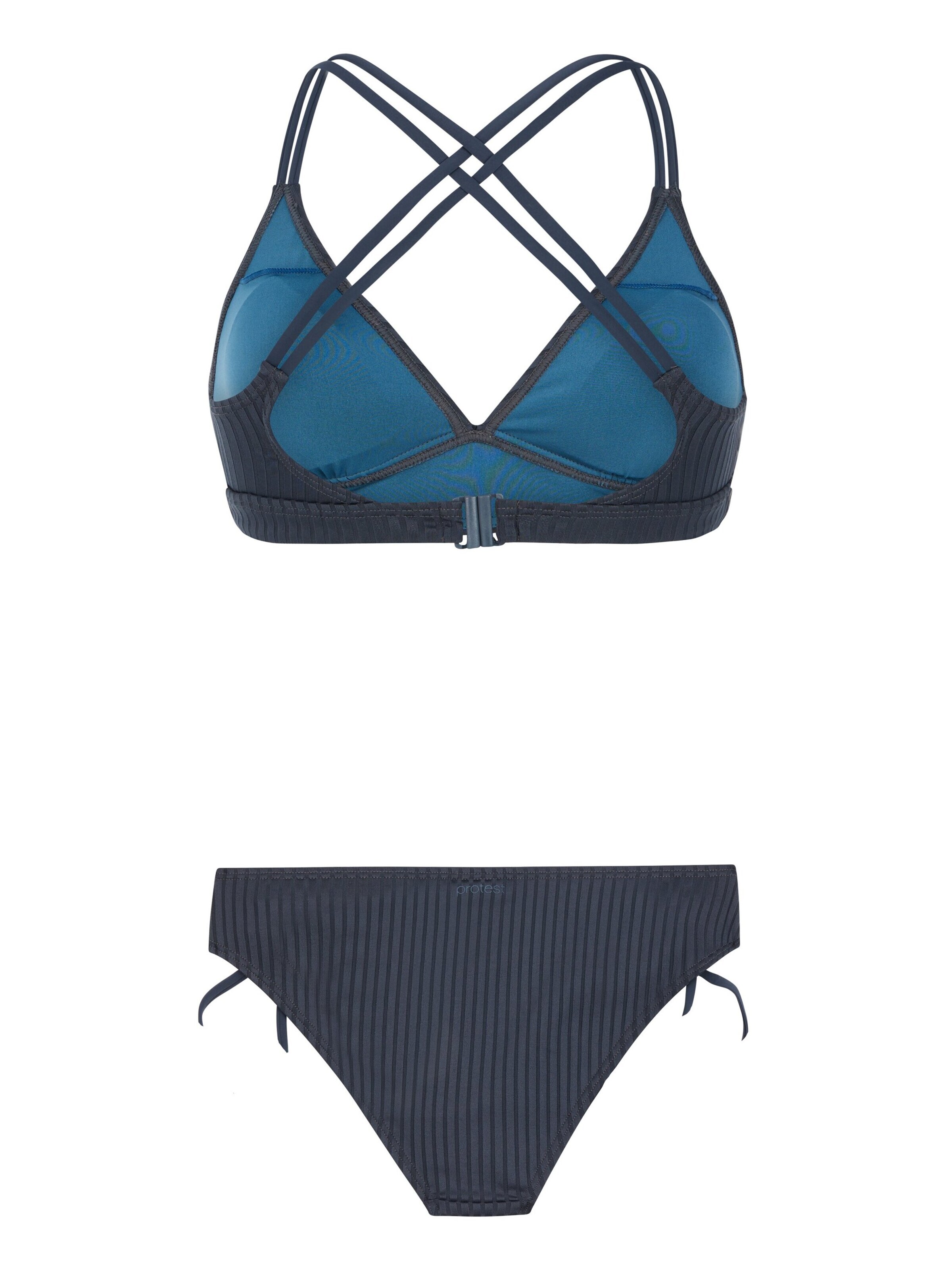 PROTEST Triangel Bikini 'PRTBOOGIE' in Blauw