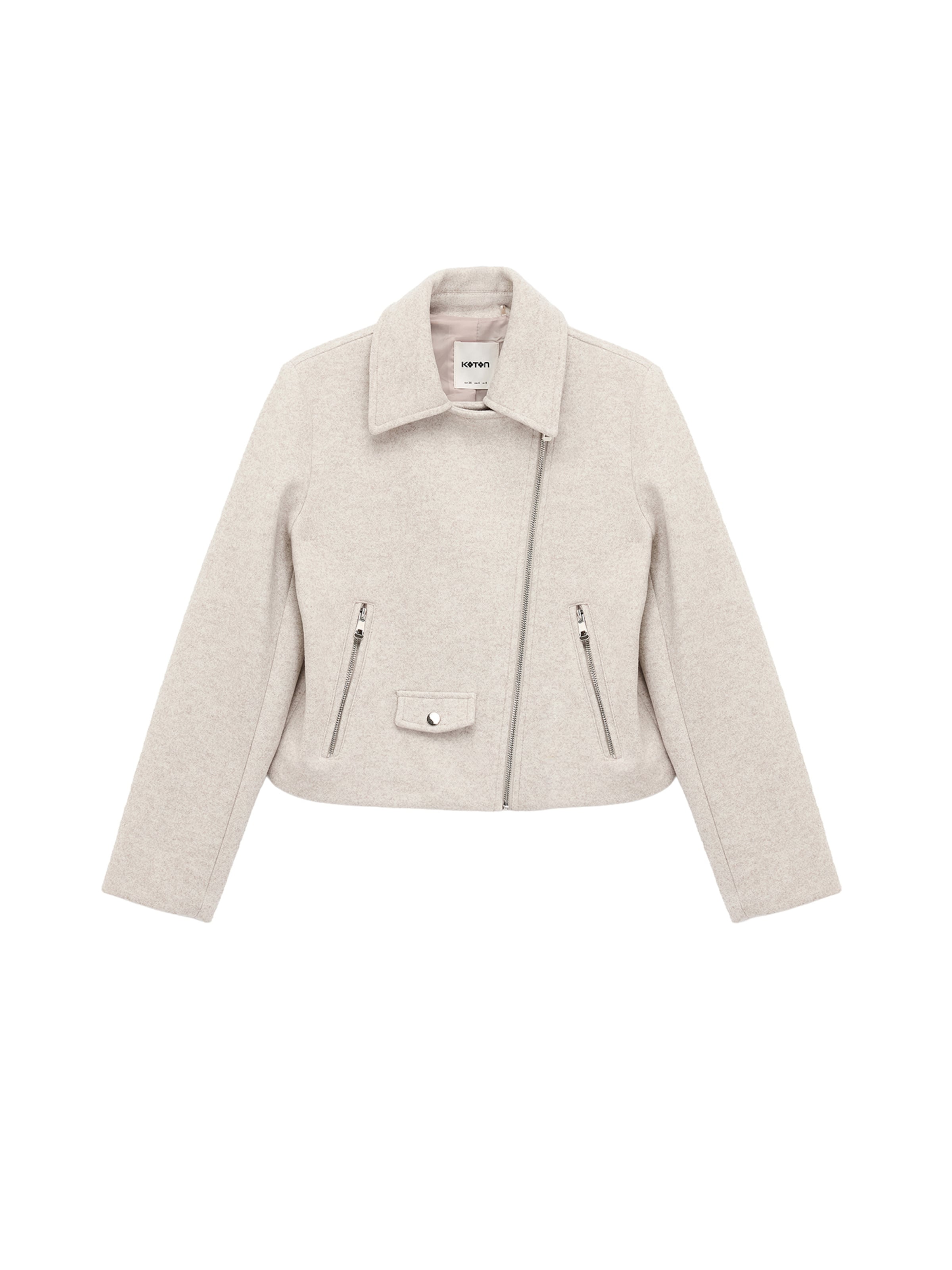 Koton Between-season jacket in Grey: front