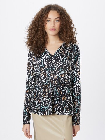 COMMA Blouse in Zwart: voorkant