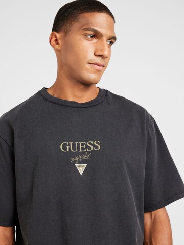 T-Shirt 'BAKER' GUESS Originals en noir