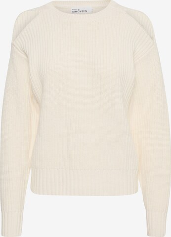 KAREN BY SIMONSEN Sweater 'Jaqlin' in Beige: front