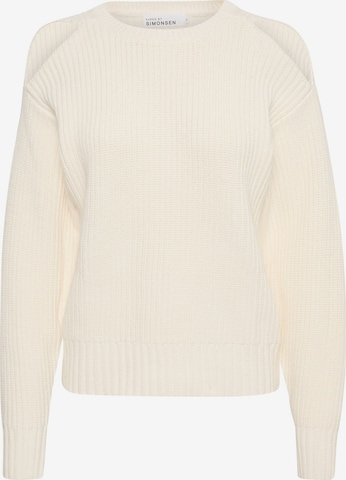 Pull-over 'Jaqlin' KAREN BY SIMONSEN en beige : devant