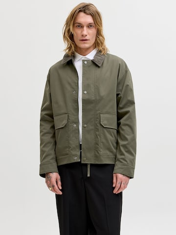 Veste mi-saison JACK & JONES en vert : devant