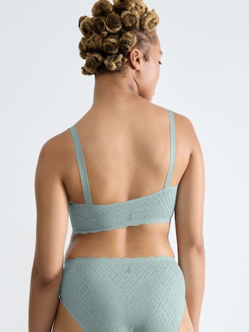 SLOGGI Bustier BH ' ZERO Feel Bliss Top ' in Blauw