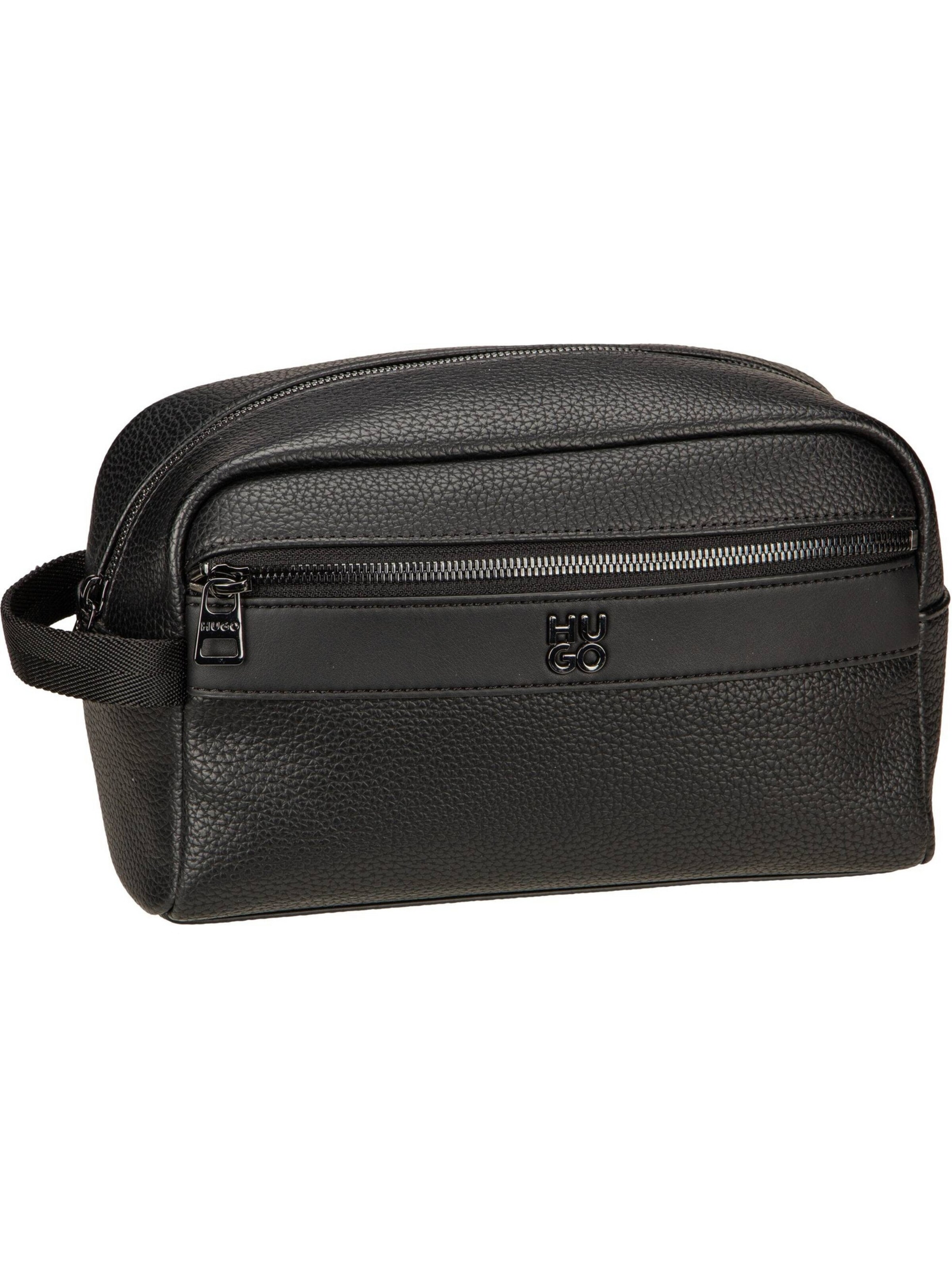 HUGO Kulturbeutel ' Quantic Washbag ' in schwarz, Produktansicht