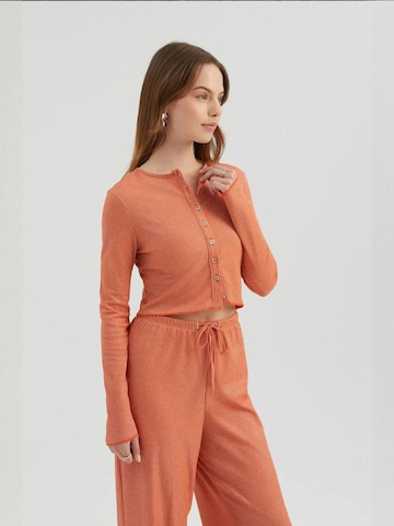 Hiccup - Casaco de malha em laranja