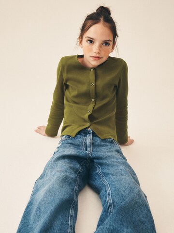 Cardigan Next en vert : devant