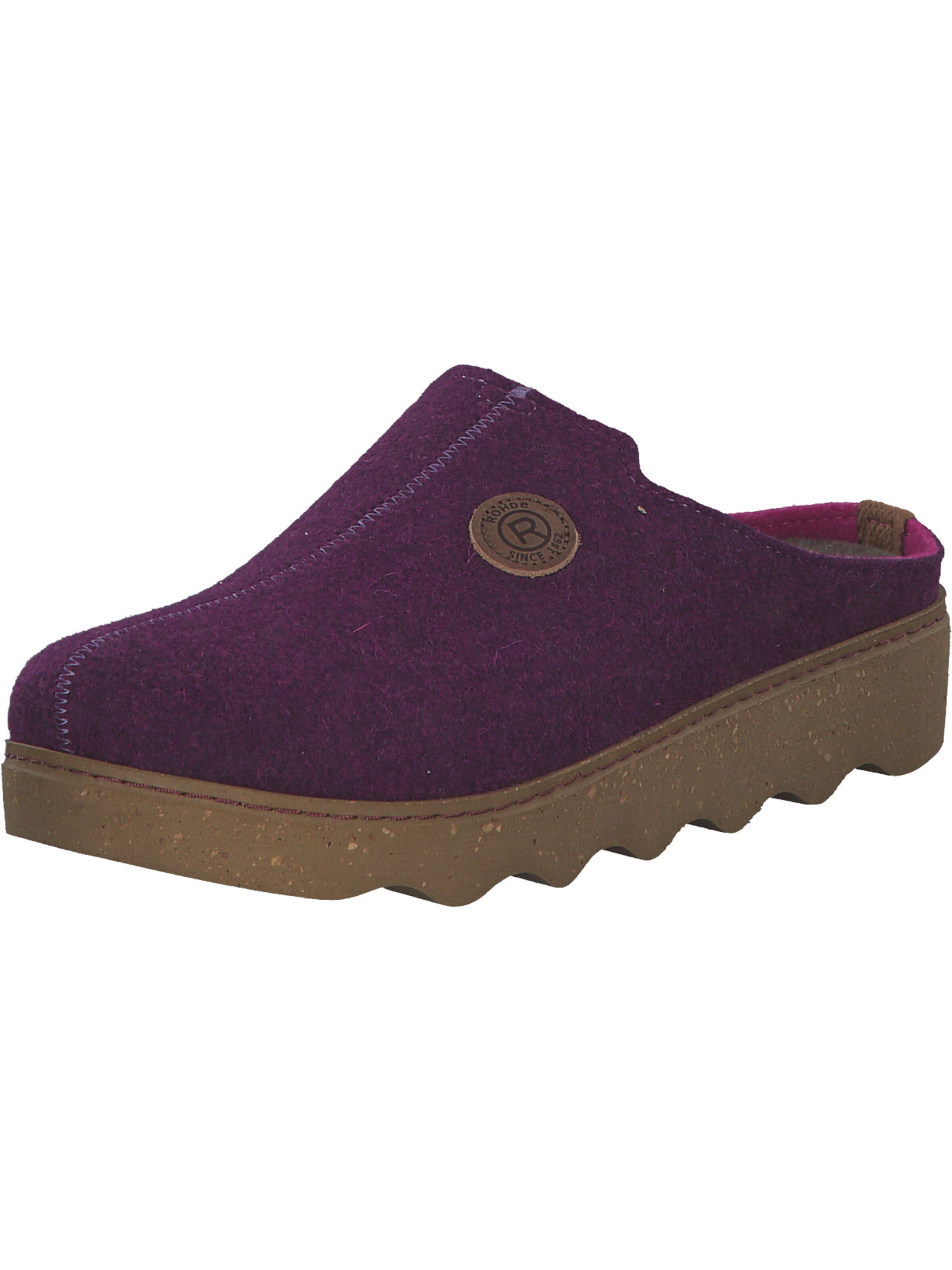 ROHDE Slipper in Red: front