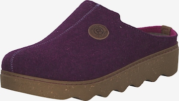 Pantoufle ROHDE en rouge : devant