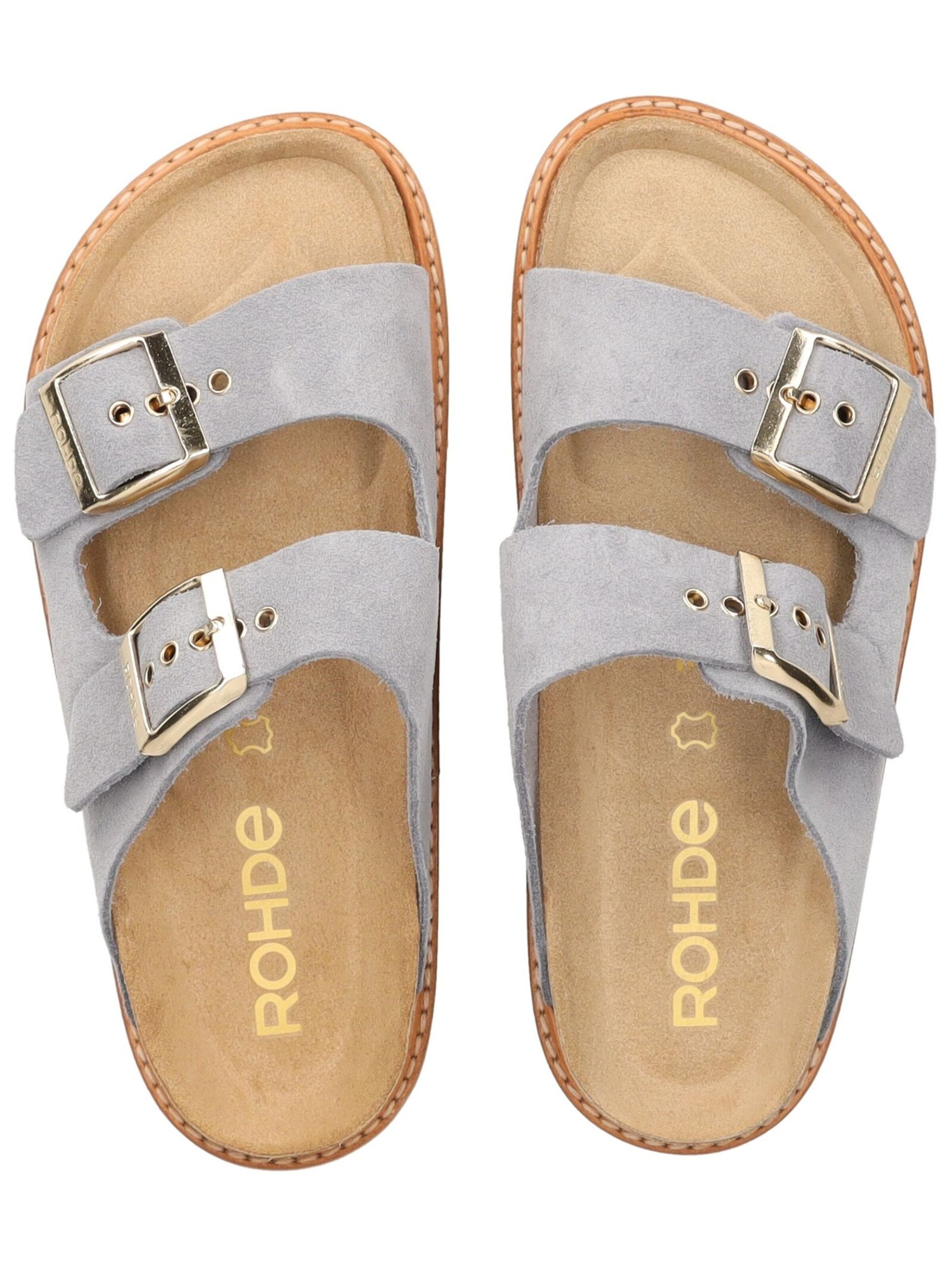 ROHDE Mules in Grey