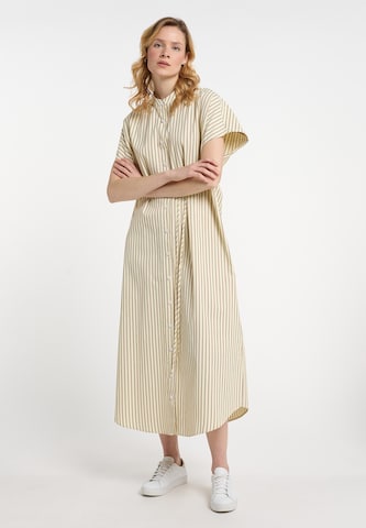 DreiMaster Maritim Shirt dress in Yellow: front