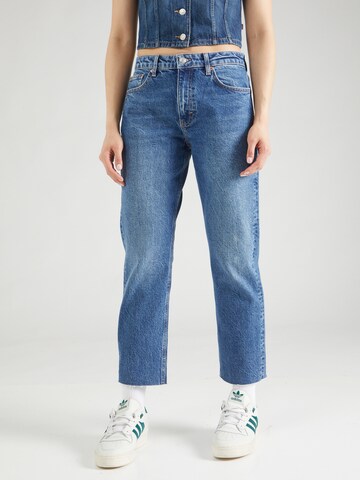 TOPSHOP Regular Jeans in Blue: front