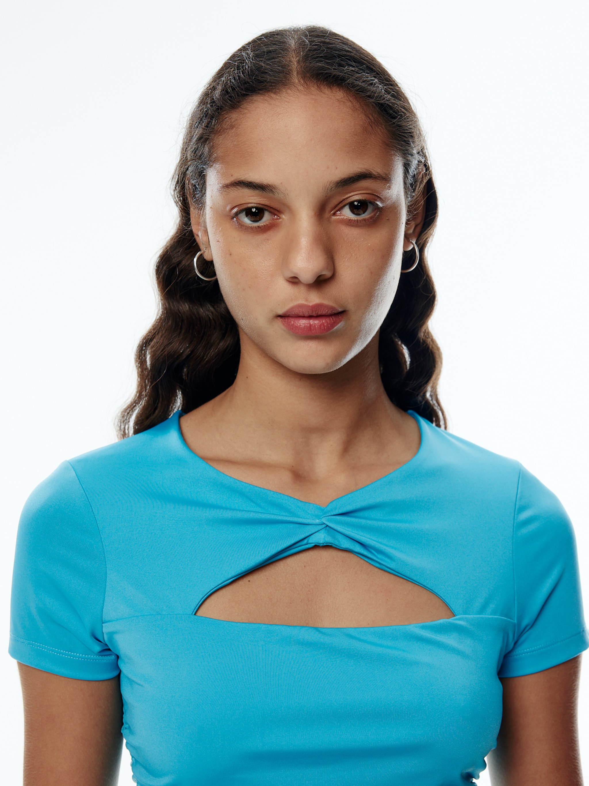 EDITED Producten Shirt 'Verona' Blauw