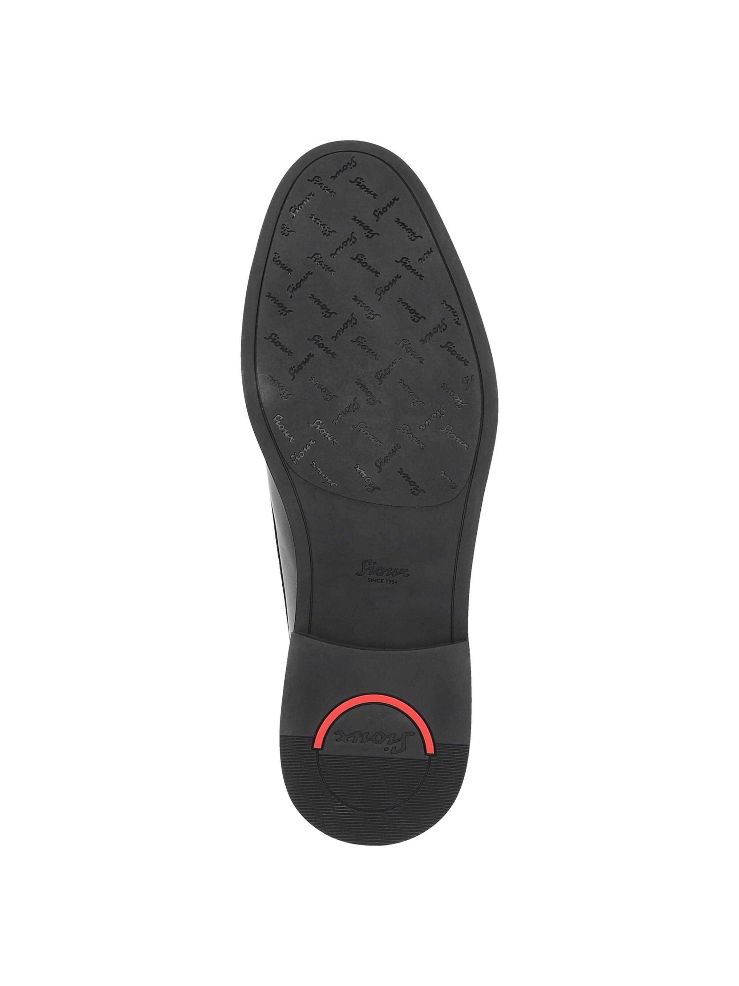 SIOUX Schnürschuh ' Lopondor-700 ' in Schwarz