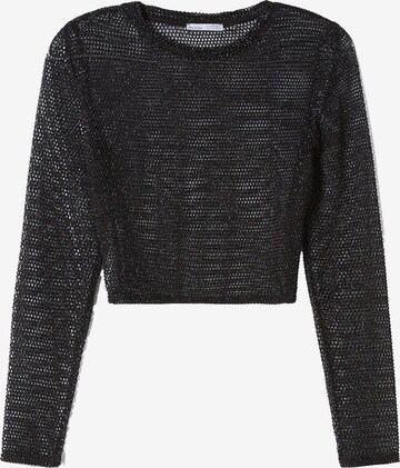 Pullover di Bershka in nero: frontale