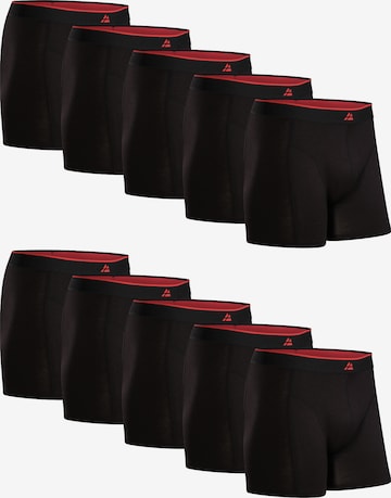 DANISH ENDURANCE Boxershorts 'Bamboo Trunks' in Schwarz: Vorderseite