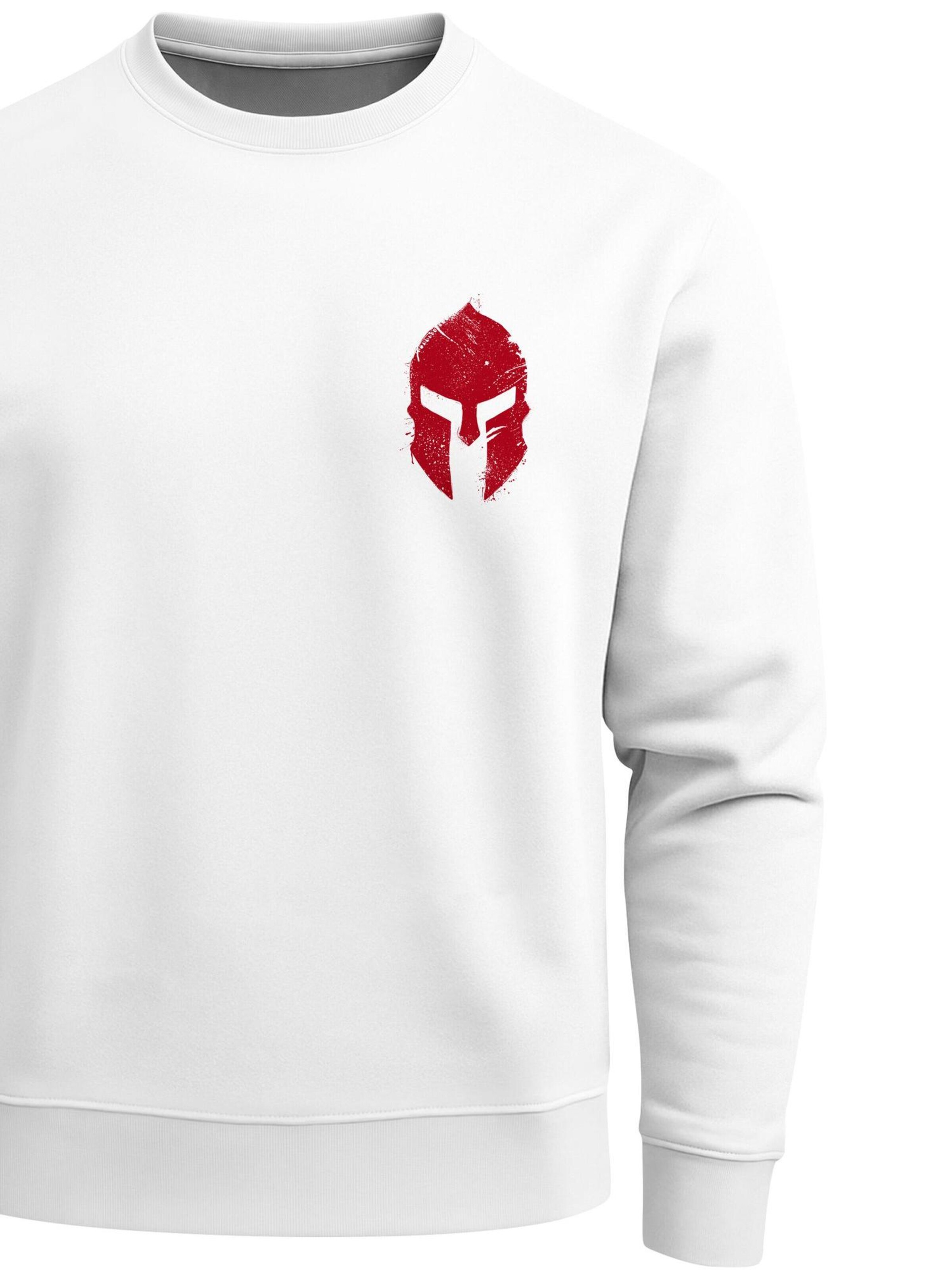 Neverless Sweatshirt 'Sparta 1' in White