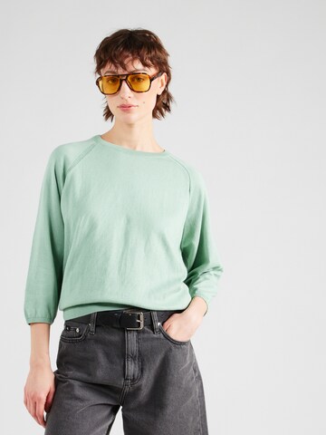 mazine Sweater 'Jitra' in Green: front