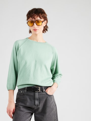 mazine Sweater 'Jitra' in Green: front
