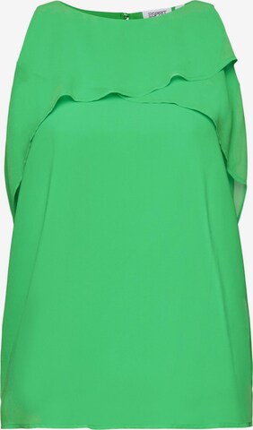 ESPRIT Blouse in Groen: voorkant