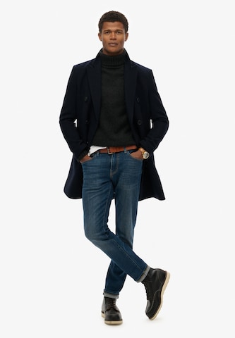 Manteau mi-saison 'Merchant Town' Superdry & Co en bleu