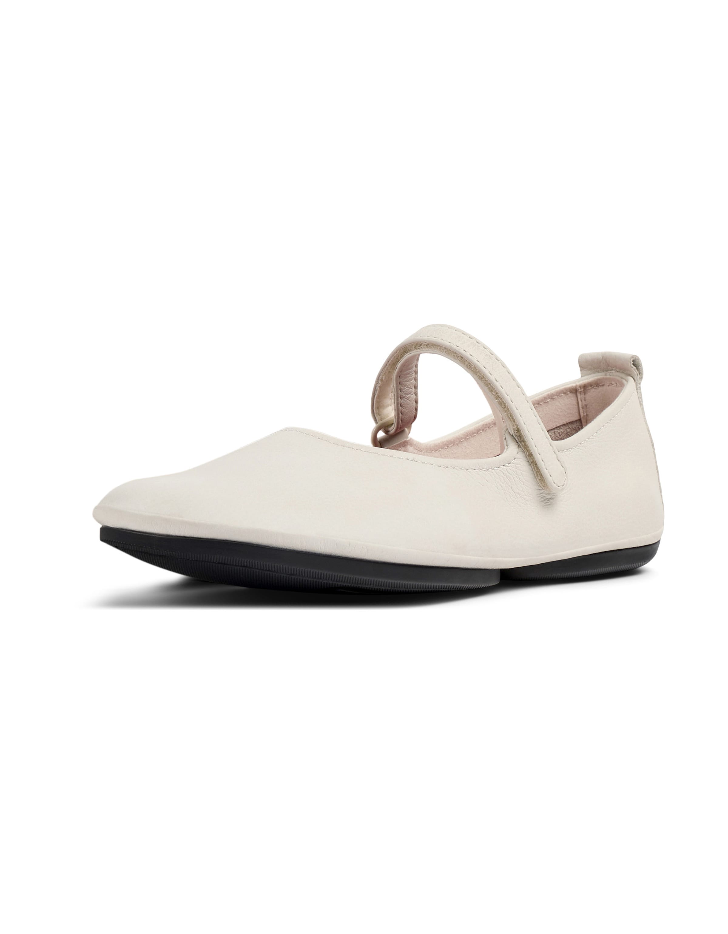 CAMPER Strap ballerina &#x27;Right Nina&#x27; in White: front