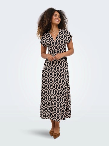 ONLY Obleka 'ONLNOVA' | črna barva: sprednja stran