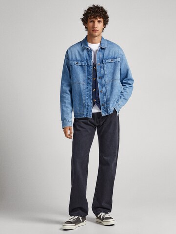 Pepe Jeans Between-Season Jacket ' DUNLOP ' in Blue: front