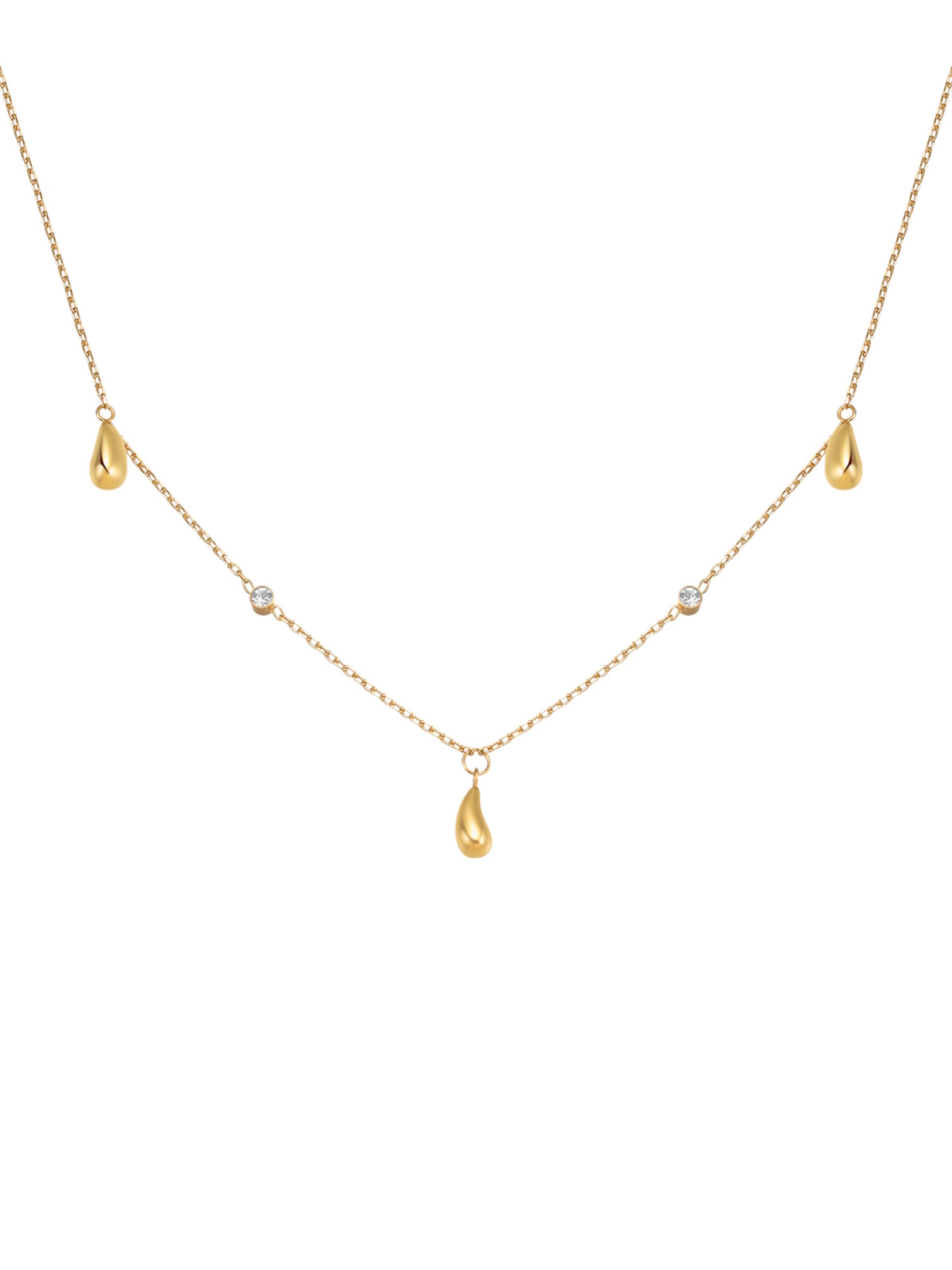 Hey Happiness Necklace 'Rainlight' in Gold