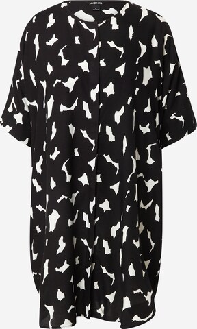 Monki Shirt dress in Black: front