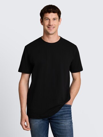 TOM TAILOR Shirt in Zwart: voorkant