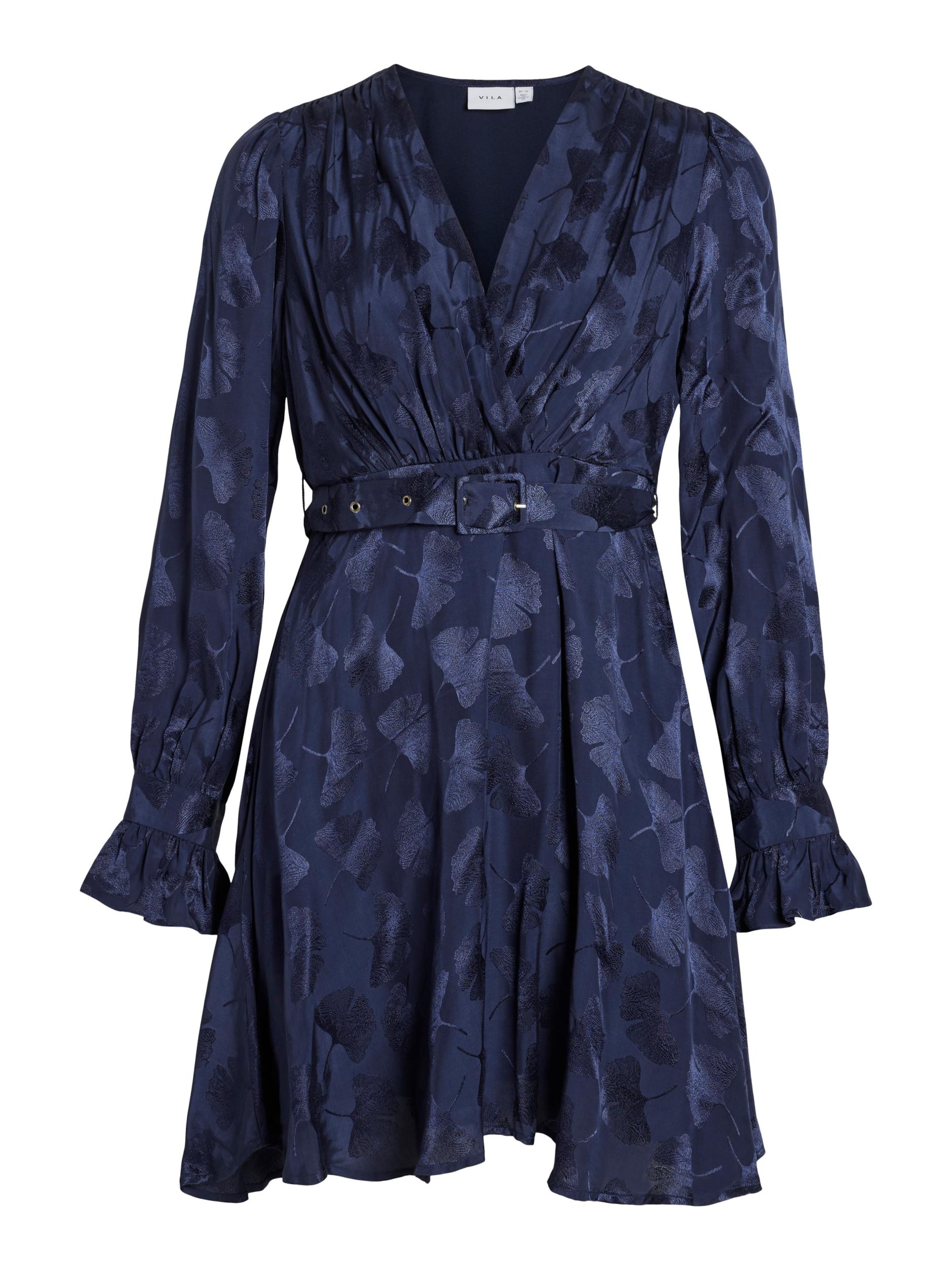 VILA Kleid 'EMMA' in blau / navy, Produktansicht