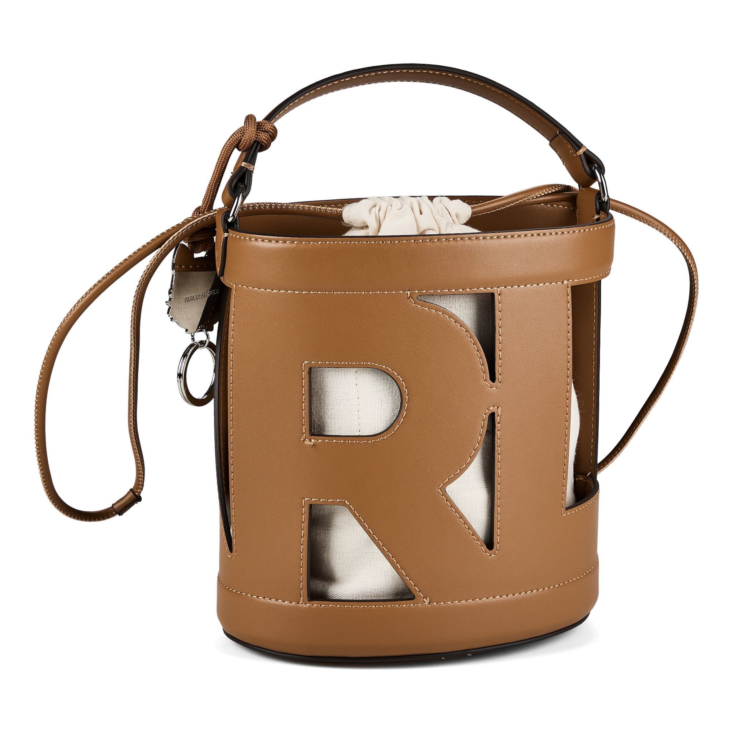 Borsa a spalla 'Ikon' di Karl Lagerfeld in marrone