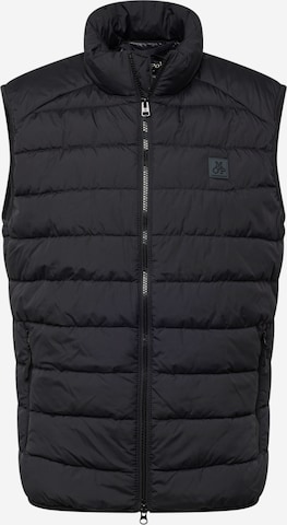 Gilet Marc O'Polo en noir : devant