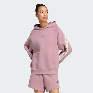ADIDAS SPORTSWEAR Urheilullinen collegepaita värissä lila: etupuoli