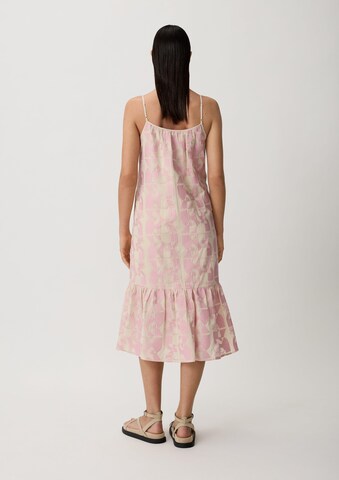 comma casual identity Summer Dress in Beige: back