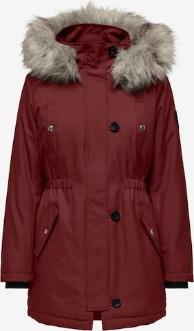 Parka invernale 'ONLIris' di ONLY in rosso: frontale