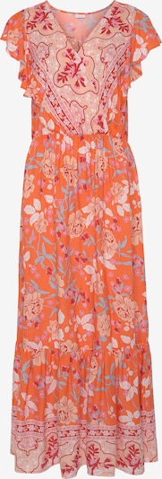 LASCANA Mekko värissä oranssi / aprikoosi / vaalea pinkki / punainen, Tuotenäkymä